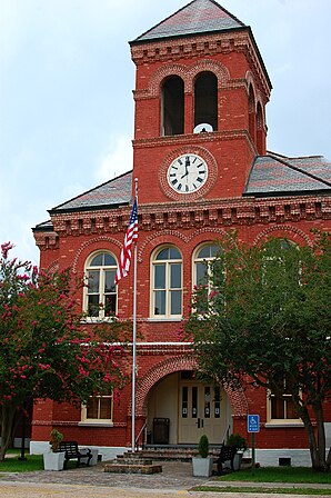Das Ascension Parish Courthouse in Donaldsonville