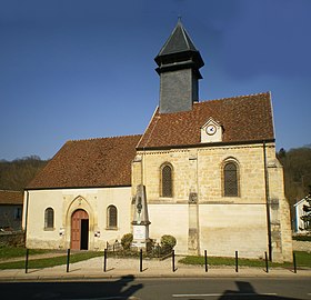 Vue depuis le sud.