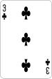 3 of clubs