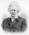 Lo scrittore Henrik Ibsen, che soggiornò a Colle Isarco