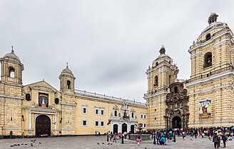 Basílica y Convento de San Francisco de Lima, Peru (1657-1774), barroco limeño