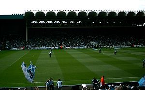 Das Stadion vor seinem letzten Spiel