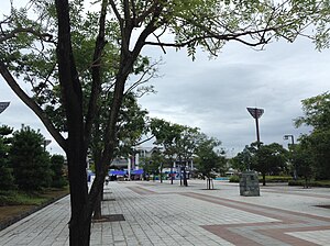 徳島県鳴門総合運動公園入口