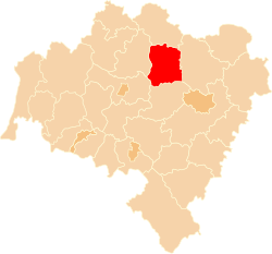 Location within the voivodeship