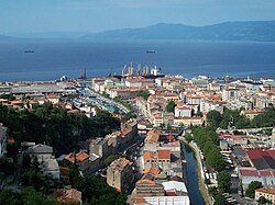 Panorama su Fiume