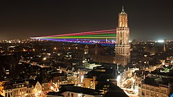 Utrecht pada malam hari