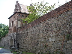 Muralla defensiva en Stargard Szczeciński, Polonia.
