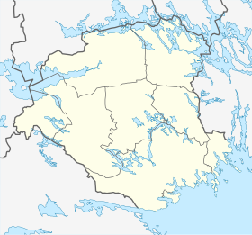 ESCY på kartan över Södermanlands län