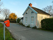 Het oude tolhuis van Oude Roodehaan