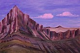 Cave mountain, oil/canvas 2015
