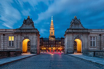 Christiansborg Palace, Denmark by Maksym Prysiazhniuk