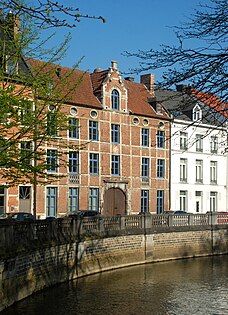 La Dyle devant la brasserie de Jonge Sint-Jacob.