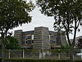 High school Paul Emile Victor, 2006, reminding Aztec pyramid (P.E. Victor studied them) in the continuation of 70's pyramidal architecture with brutalism