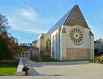 Il Musée David d'Angers, nell'ex Abbazia di Toussaint, Angers