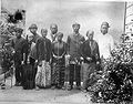 Image 34Javanese immigrants brought as contract workers from the Dutch East Indies. Picture was taken between 1880 and 1900. (from Suriname)