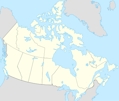 Mapa de localización Canadá