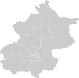 Localisation de District de Dongcheng