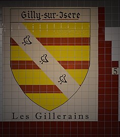 Gilly-sur-Isère (France).