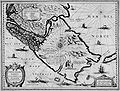 Cartographie de Jodocus Hondius en 1628