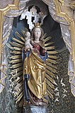 Mondsichelmadonna am linken Seitenaltar, um 1500