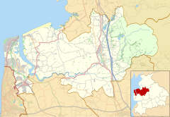 Rossall is located in the Borough of Wyre