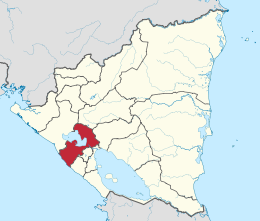Dipartimento di Managua – Localizzazione