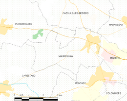 Maureilhan - Localizazion