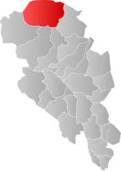 Lesja within Oppland