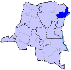 Location of Ituri Interim Administration
