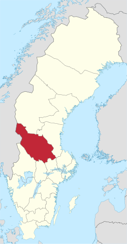 Dalarna County in Sweden