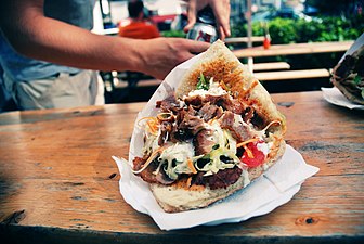 Döner im Fladenbrot