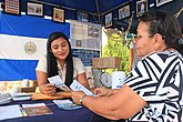 Salvadoran women San Vicente, El Salvador