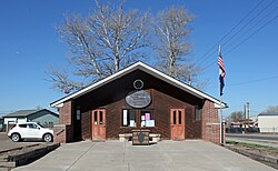 The Hudson Town Hall.