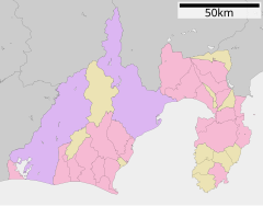 下田温泉位置図