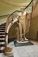 Antonio Canova's statue of Napoleon as Mars the Peacemaker (1806)