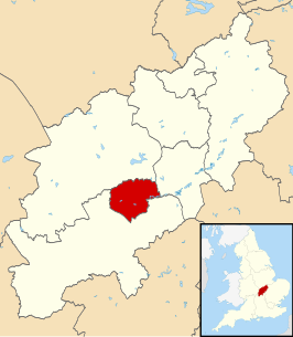 Kaart van Northampton
