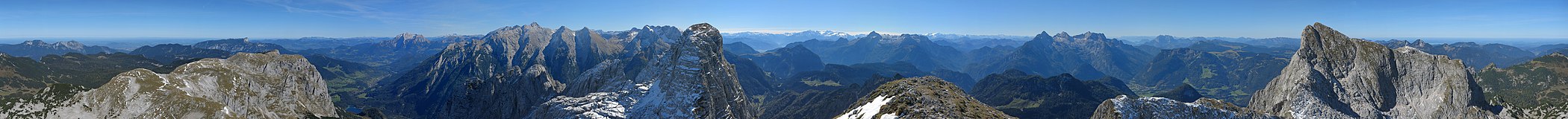 Panorama vom Wagendrischelhorn