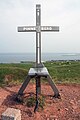 Gipfelkreuz des Pinneberges auf der Nordseeinsel Helgoland
