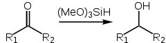 三甲氧基硅烷还原羰基化合物