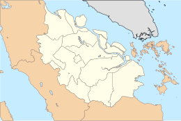 直名丁宜島在廖內省的位置