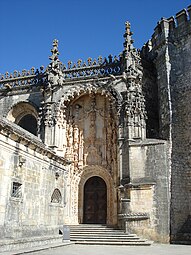 Convento de Cristo (Tomar). Portal lateral.