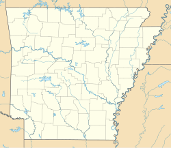 Eaker site is located in Arkansas