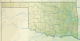 Map showing the location of Rita Blanca National Grassland