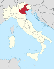 Venetia (regio): situs