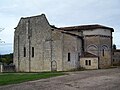 Vue sud-ouest de l'église Saint-Eutrope (oct. 2012)