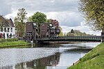 Cäcilienbrücke in Oldenburg, Hubbrücke über die Hunte