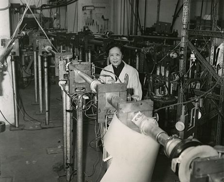 Chien-Shiung Wu, one of the members of the Manhattan Project