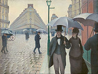Paris Street; Rainy Day, Caillebotte, 1887