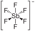 Hexafluoroantimonation