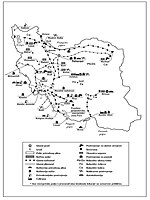 (hrv.) Glavna industrijska žarišta i poljoprivredne kulture